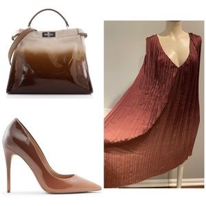 GORGEOUS ZARA PLEATED DRESS